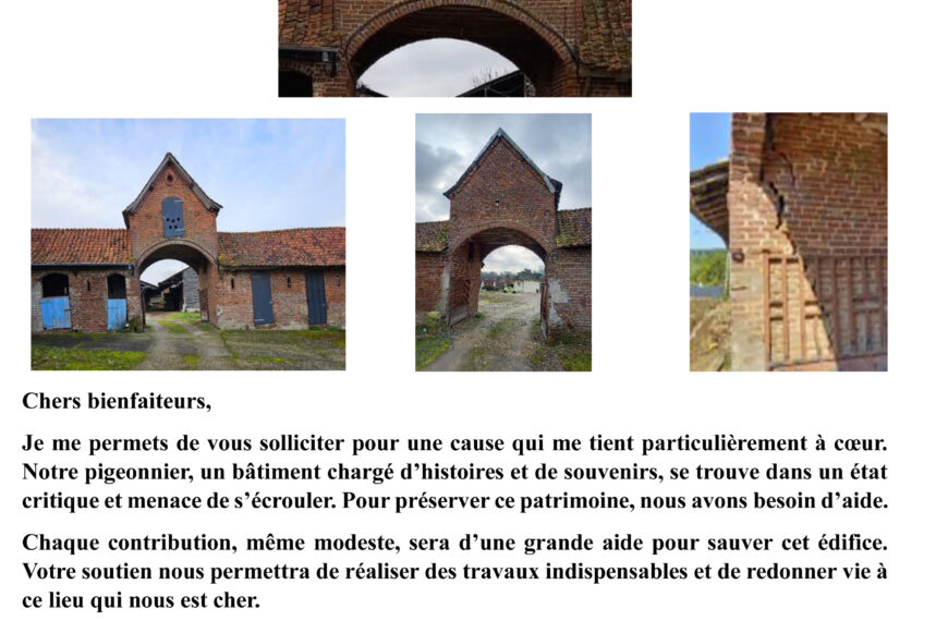 Sauvons le pigeonnier