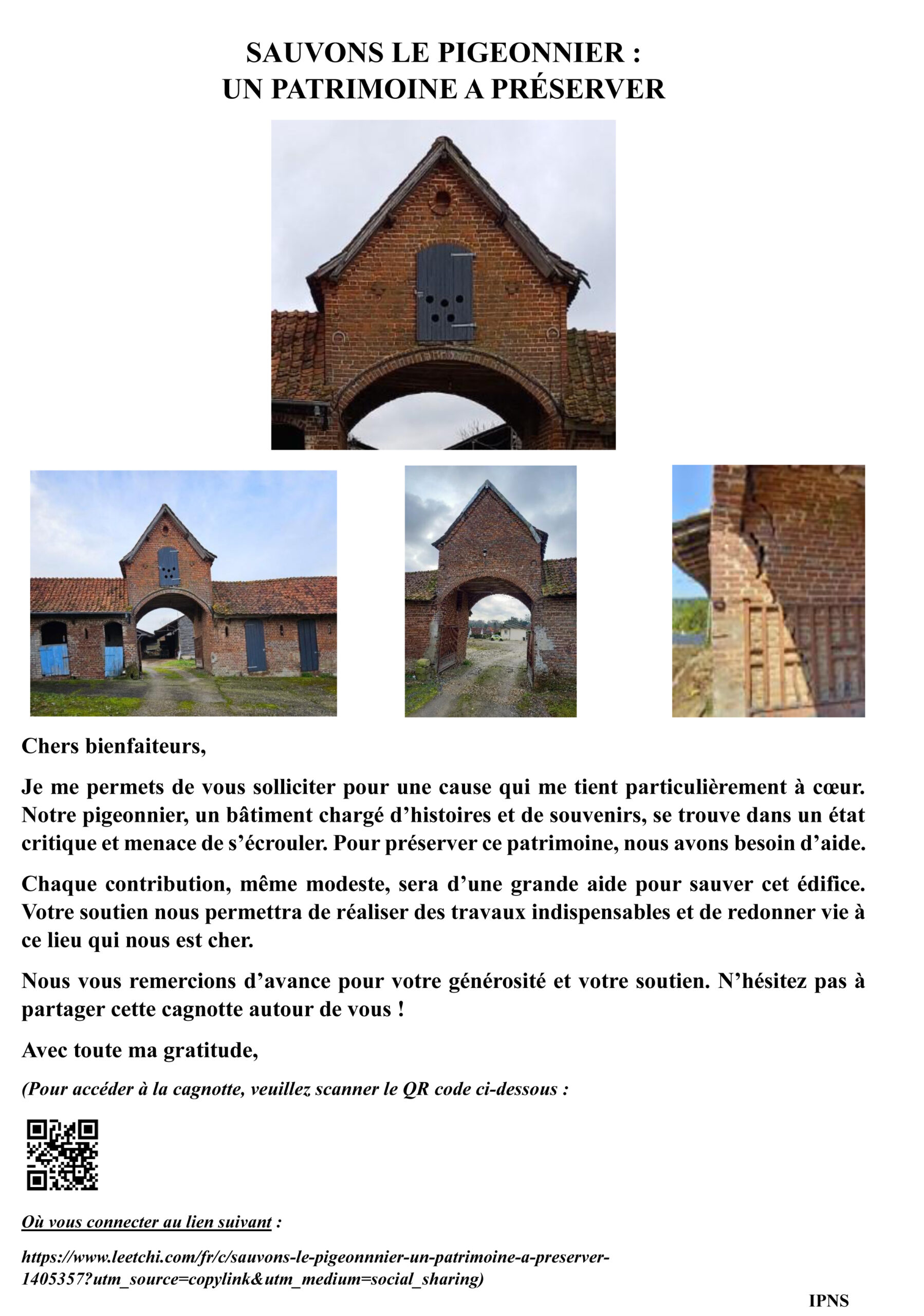You are currently viewing Sauvons le pigeonnier