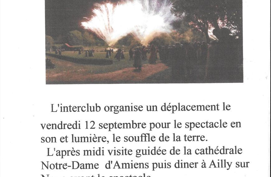 Sortie « Le souffle de la terre » Ailly-sur-Noye