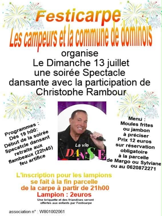 You are currently viewing Programme de la soirée du 13 juillet 2025