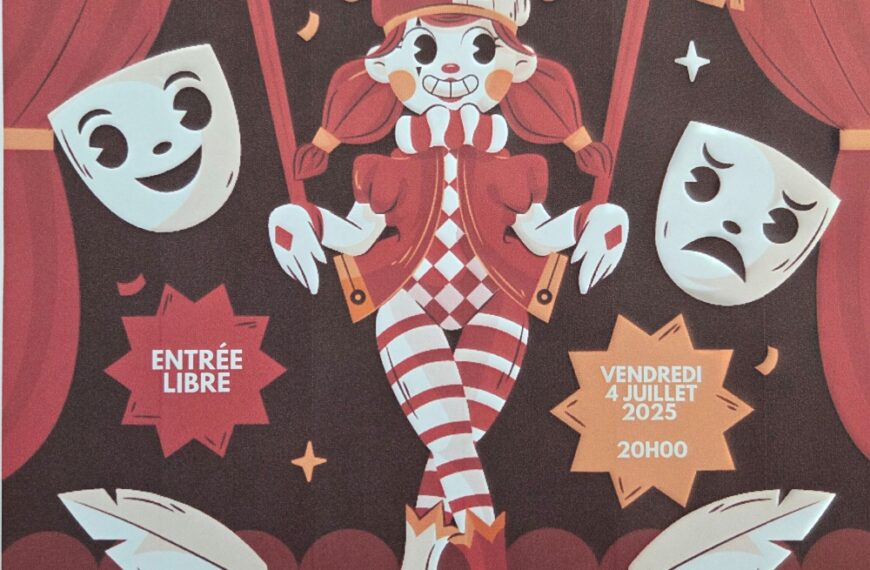 Spectacle de la Compagnie l’Envolée le 4 juillet 2025 au théâtre de Beaurainville