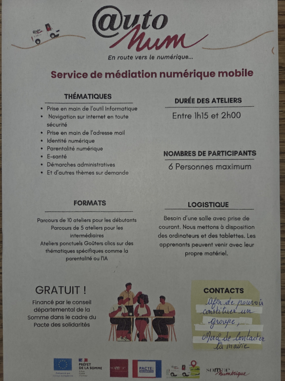 Vous consultez actuellement Atelier de formation de base informatique